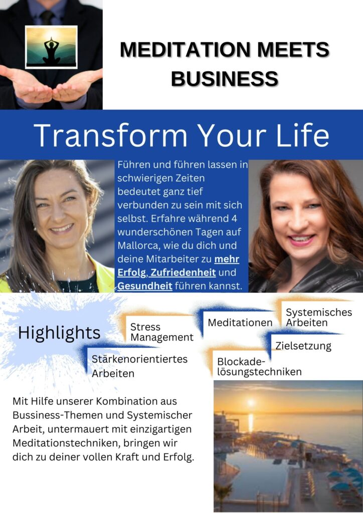 Meditation Meets Business - Managementtraining